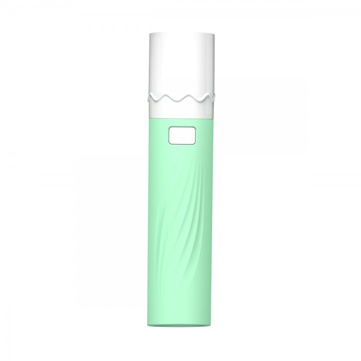 LED ліхтар ручний LEBRON L-HL-8106X, 1,7W, Li-ion 500mAh, 10см, шнур USB, зелений