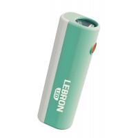 LED ліхтар ручний акумуляторний LEBRON L-HL-15, ABS, зелений, 5W/1W, USB, 1200mAh Li-Ion