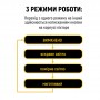 LED ліхтар ручний LEBRON L-HL-11302, ABS, 3W, 10000K, Li-ion 600mAh, чорний, шнур Type-C/USB