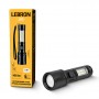 LED ліхтар ручний LEBRON L-HL-10679, алюміній, 5W, 10000K, Li-ion 800mAh, чорний, шнур Type-C/USB