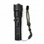 LED ліхтар ручний LEBRON L-HL-10213, алюміній, 8W, 10000K, Li-ion 1200mAh, чорний, шнур Type-C/USB