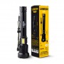 LED ліхтар-повербанк ручний LEBRON L-HL-10137, алюміній, 15W, 10000K, Li-ion 1200mAh*2, шнур USB