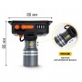 LED ліхтар налобний LEBRON L-HL-5145, 5W, Li-Ion 1800mAh, шнур USB, сірий