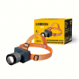 LED ліхтар налобний LEBRON L-HL-5123, 7W, Li-Ion 3600mAh, шнур USB, сірий