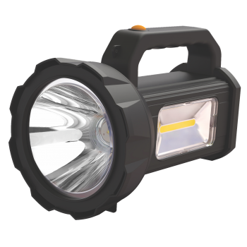 LED ліхтар прожекторний переносний акумуляторний LEBRON L-HL-77, ABS, 4W/7W+3W COB, 3000mAh