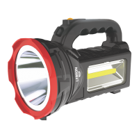 LED ліхтар прожекторний переносний акумуляторний LEBRON L-HL-79, ABS, 2W/4W+3W COB, 3000mAh Li-Ion