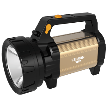 LED ліхтар прожекторний переносний акумуляторний LEBRON L-HL-80, ABS+Al, 5W, 2400mAh Li-Ion