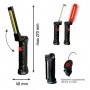 LED ліхтар для робочих зон LEBRON L-HL-10082, алюміній, 3W, 6500K, Li-ion 1200mAh, шнур Type-C/USB