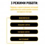 LED ліхтар ручний LEBRON L-HL-11302, ABS, 3W, 10000K, Li-ion 600mAh, чорний, шнур Type-C/USB