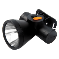 LED ліхтар налобний акумуляторний LEBRON L-HL-608, ABS, чорний, 1W, 800mAh Li-Ion