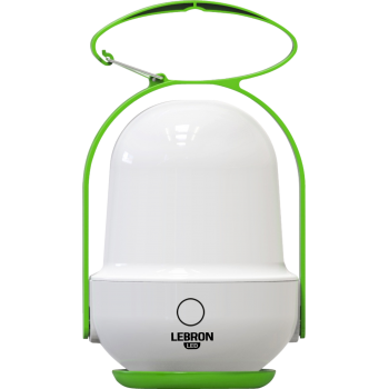 LED ліхтар кемпінговий акумуляторний LEBRON L-HL-615, ABS, 2400mAh Li-Ion, USB.