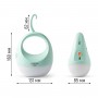 LED ліхтар кемпінговий LEBRON L-HL-617, 7.5W, 1200mAh*2 Li-Ion, зелений, USB