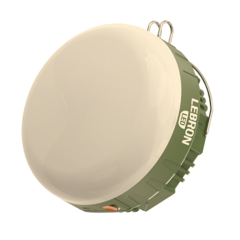 LED ліхтар кемпінговий акумуляторний LEBRON L-HL-620, ABS, 18W, 2000mAh*2 Li-Ion, USB