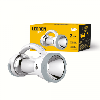 LED ліхтар кемпінговий акумуляторний LEBRON L-HL-625, ABS, 6W, 1200mAh Li-Ion, USB