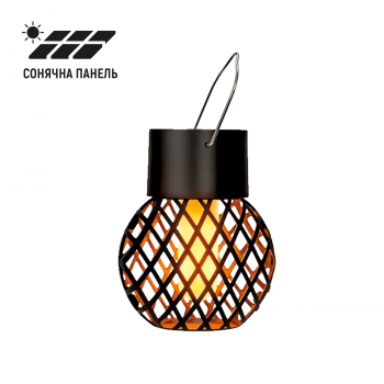 LED світильник LEBRON L-SL-18195, садовий підвісний з сонячною панеллю, Ni-MH 100mAh, IP44