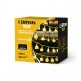 LED гірлянда LEBRON L-CL-3222 лінійна 6м, 40LED, теплий колір, бульбашки, IP20, USB, Пульт ДК