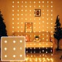 LED гірлянда LEBRON L-CL-2025 штора 3х2м, 200LED, теплий колір, IP20, USB, Пульт ДК