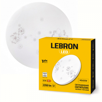 LED світильник LEBRON L-CL-М-2241, MEADOW, 22W, 4100K, 230V