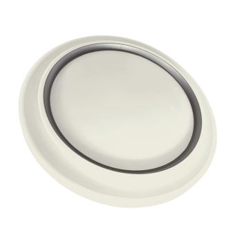 LED світильник LEBRON L-CL-Moon-Milky-RWh-Gr, max 36Wx2, 3000-6500K, пульт, батарейки 2шт, 230V