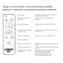 LED світильник LEBRON L-CL-Moon-Milky-RWh-Gr, max 36Wx2, 3000-6500K, пульт, батарейки 2шт, 230V