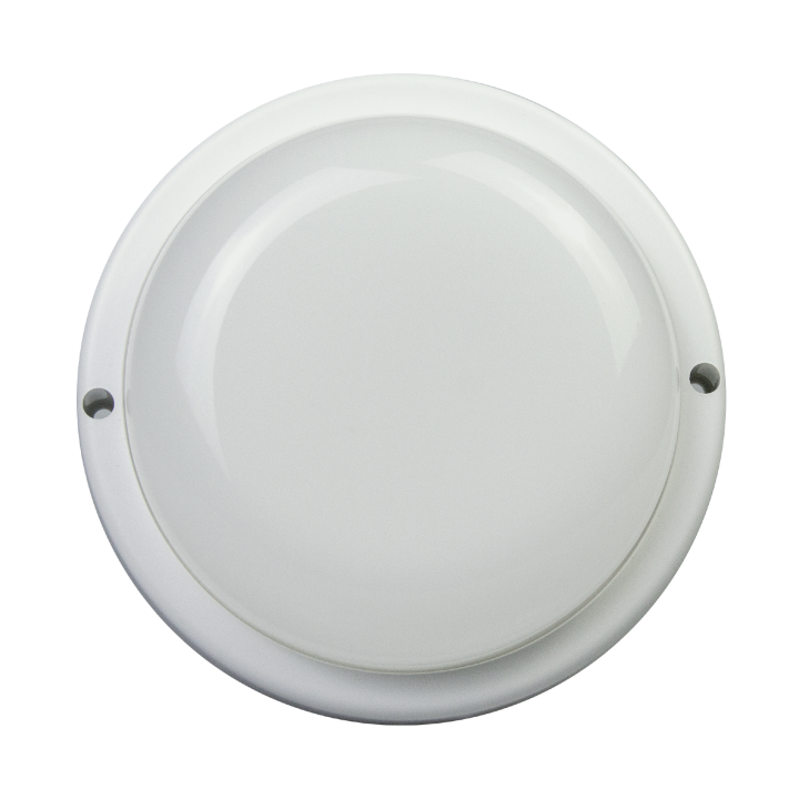 LED світильник LEBRON L-WLR-S-965, 9W, 6500K, ІР44, датчик руху, круглий, 230V