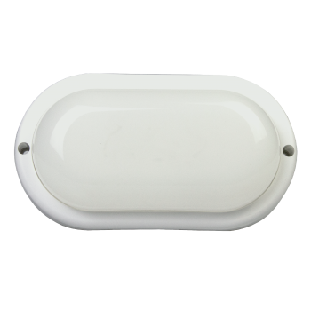 LED світильник LEBRON L-WLO-S-965, 9W, 6500K, ІР44, датчик руху, овал, 230V