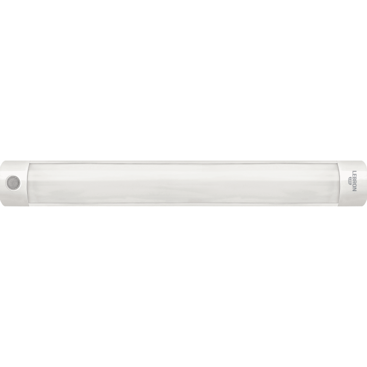 LED світильник LEBRON L-LPO-S-1865, 18W, 600мм, 6500K, датчик руху, 230V