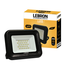 LED прожектор LEBRON L-LF, 100W,  6200K, 9000Lm, 230V