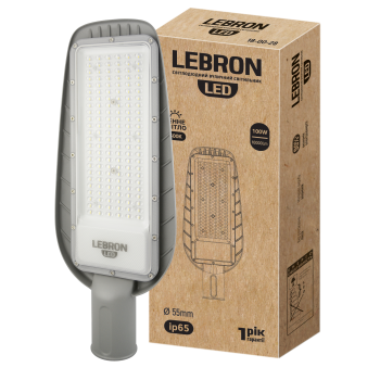 LED світильник LEBRON L-LSL, консольний, 50W,  6500K, 5000Lm, 85-265V