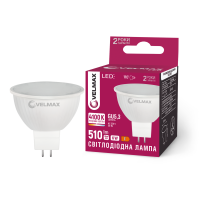 LED лампа VELMAX V-MR16-GU5,3-641, 6W, 4100K, 230V