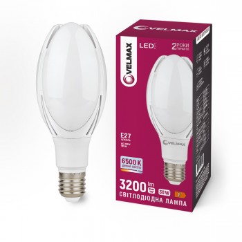 LED лампа VELMAX V-M96-3065, 30W, Е27, 6500K, 230V