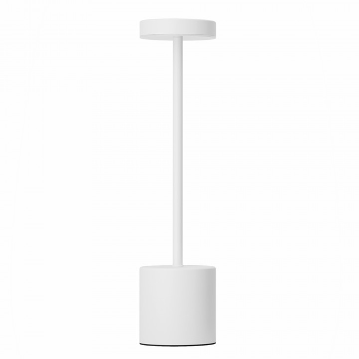 LED лампа настільна VELMAX V-TL-203225-Wh, 1,5W, 2700K-4500K-6000K, Li-ion 1200mAh, бiла, шнур USB