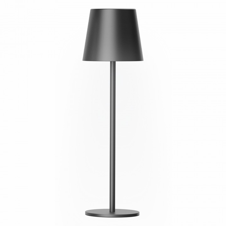 LED лампа настільна VELMAX V-TL-205212-Bl, 1,5W, 2700K-4500K-6000K, Li-ion 1200mAh, чорна, шнур USB