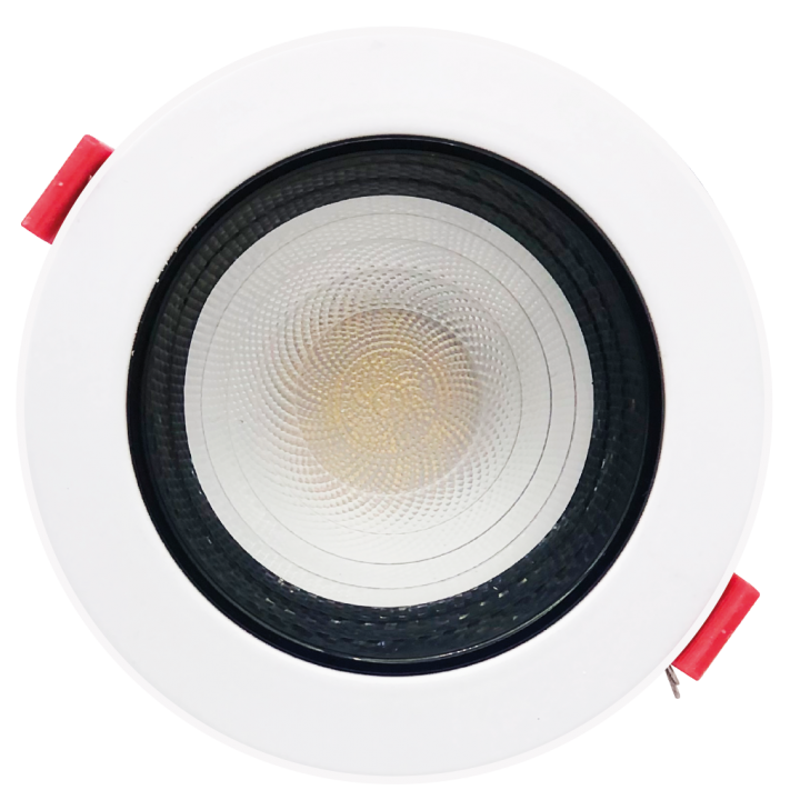 LED світильник VELMAX V-DR-WhBl, 6W, 3000-6500K, білий/чорний, 230V