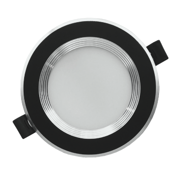 LED світильник VELMAX V-DR-Bl, 9W, 3000-6500K, чорний, з перемикачем, 230V