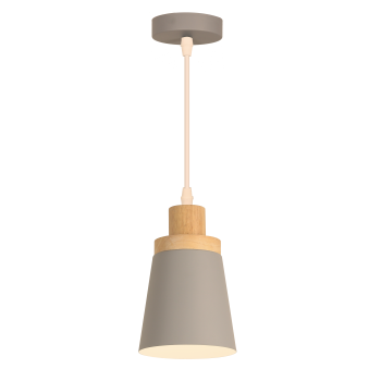 Світильник VELMAX V-CL-APPLE-Gr-Wh, max 60W, E27, 230V