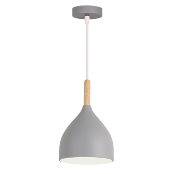 Світильник VELMAX V-CL-VIVI-Gr-Wh, max 60W, E27, 230V