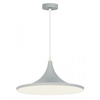 Світильник VELMAX V-CL-UFO-Gr-Wh, max 60W, E27, 230V