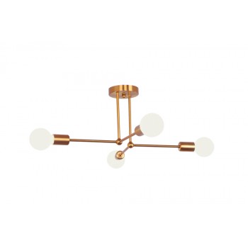 Світильник VELMAX V-CL-LINE1-G, max 60W*4, E27, 220V