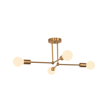 Світильник VELMAX V-CL-LINE1-G, max 60W*4, E27, 220V