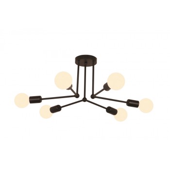 Світильник VELMAX V-CL-LINE2-Bl, max 60W*6, E27, 220V