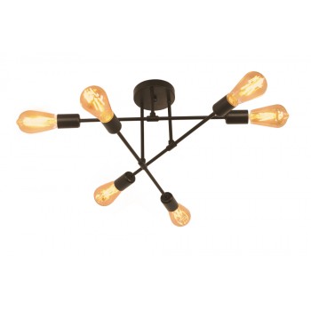 Світильник VELMAX V-CL-LINE3-Bl, max 60W*6, E27, 220V