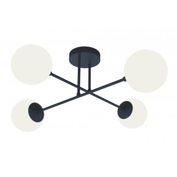 Світильник VELMAX V-CL-LINE2-Globe-Bl, max 60W*4, E27, 230V