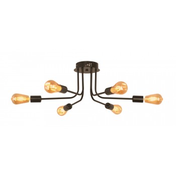 Світильник VELMAX V-CL-LINE4-Bl, max 60W*6, E27, 220V