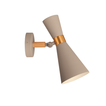 Світильник VELMAX V-WL-TRUMPET-Gr-Wh max 60W, E27, 220V