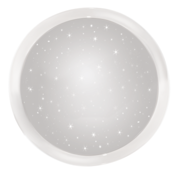 LED світильник VELMAX V-CL-GALAXY-40W, 2700K-6500K, пульт, батарейки 2шт, кріплення, 230V