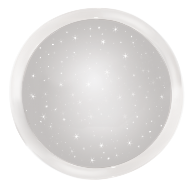 LED світильник VELMAX V-CL-GALAXY-40W, 2700K-6500K, пульт ДК, 230V