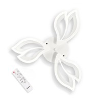 LED світильник VELMAX V-CL-MAGNOLIA-3Wh, max 39W, 3000K-6500K, пульт, блок живлення, білий, 230V