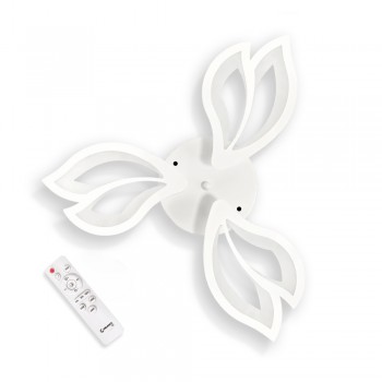 LED світильник VELMAX V-CL-MAGNOLIA-3Wh, max 39W, 3000K-6500K, пульт, блок живлення, білий, 230V