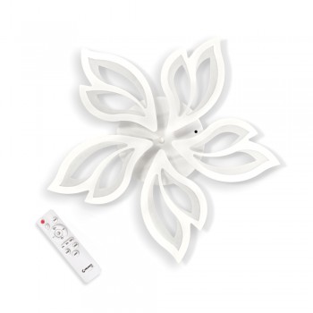 LED світильник VELMAX V-CL-MAGNOLIA-5Wh, max 78W, 3000K-6500K, пульт, блок живлення, білий, 230V